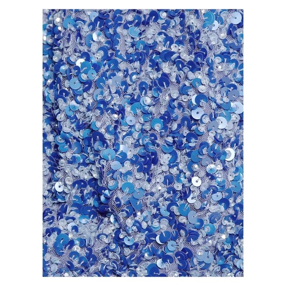 NWT Theia Three-Quarter Sleeve Sequin Sheath Gown - size 4 - Picture 4 of 9